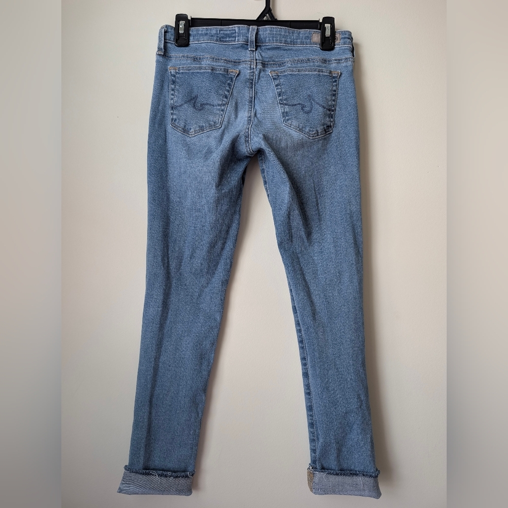 AG Adriano Goldschmied The Stevie Ankle Slim Straight Ankle Jeans Size 27 US 4 - Picture 7 of 12